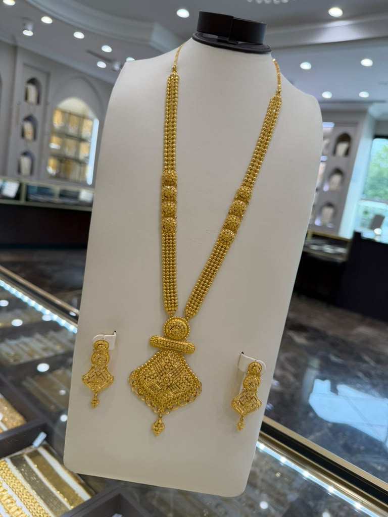 22K Gold Necklace Set